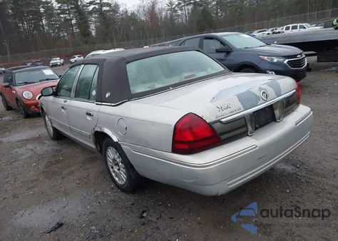 2008 Mercury Grand Marquis Gs from USA, damaged, VIN 2MEFM74V48X620794